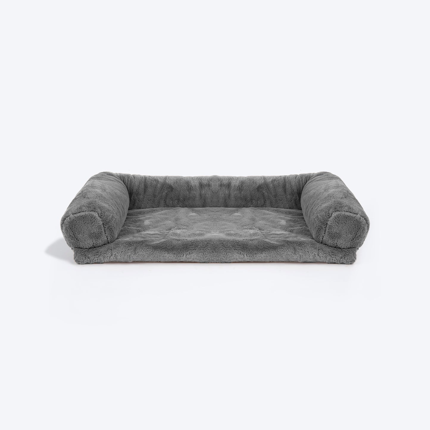 HUFT Made To Order Fluffy Dreams Sofa Protector For Dog - Dark Grey