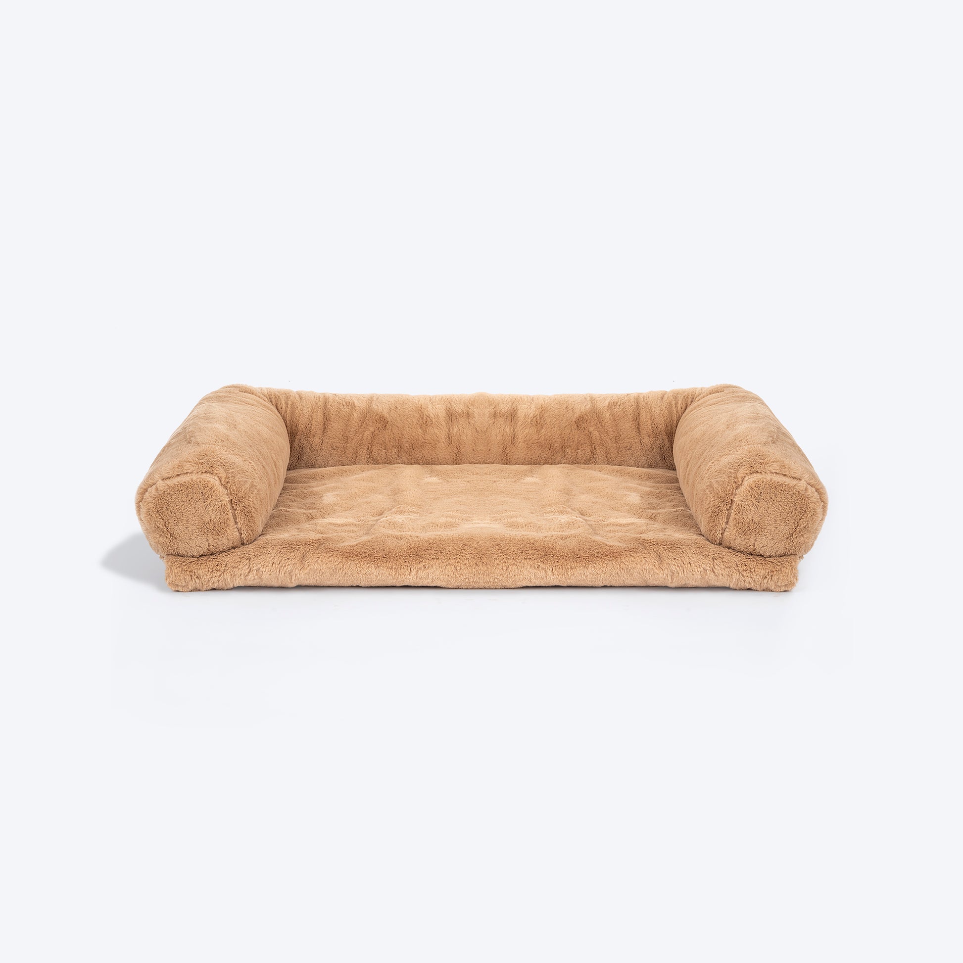 HUFT Fluffy Dreams Sofa Protector For Dogs - Brown (Made To Order) - Heads Up For Tails