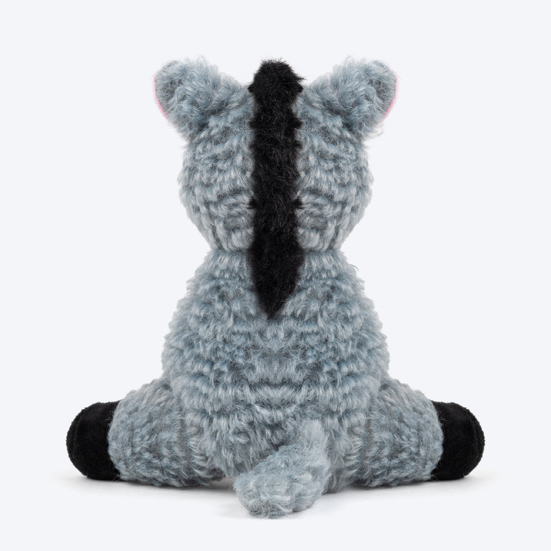 HUFT Donky Donk Plush Toy For Dog - Grey - Heads Up For Tails