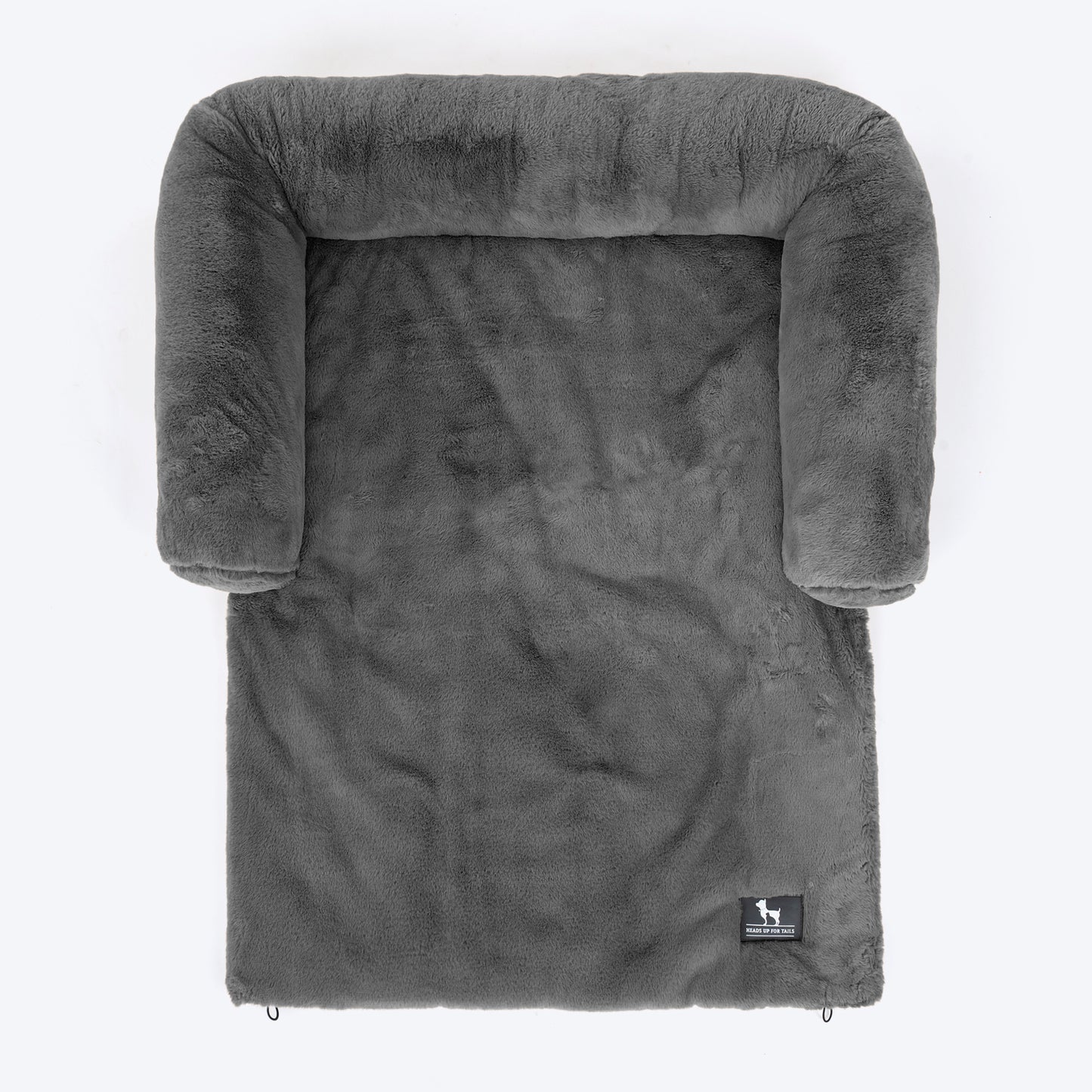 HUFT Made To Order Fluffy Dreams Sofa Protector For Dog - Dark Grey