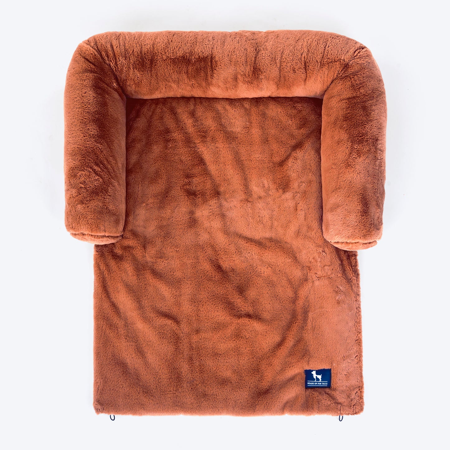 HUFT Made To Order Fluffy Dreams Sofa Protector For Dog - Dark Brown