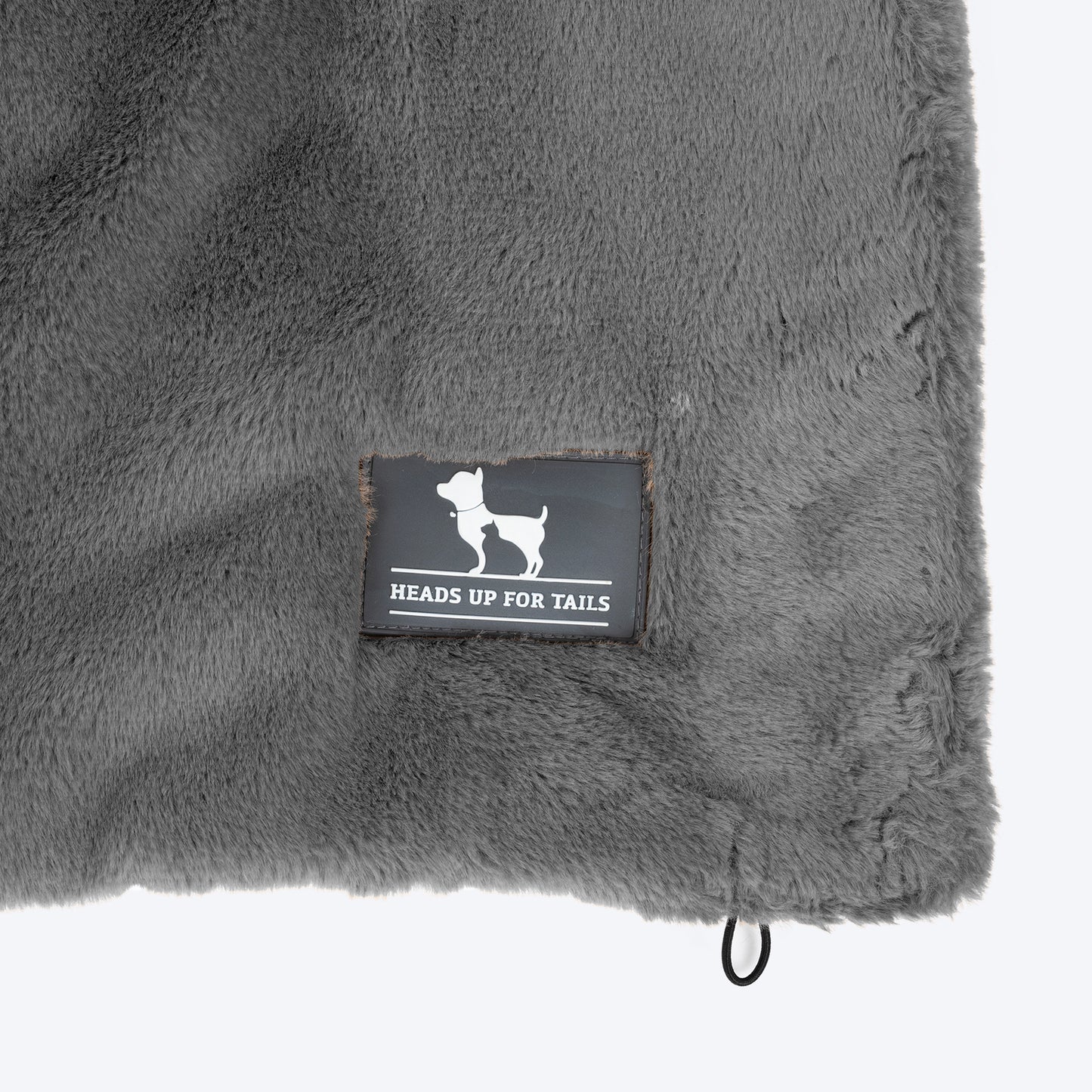 HUFT Made To Order Fluffy Dreams Sofa Protector For Dog - Dark Grey