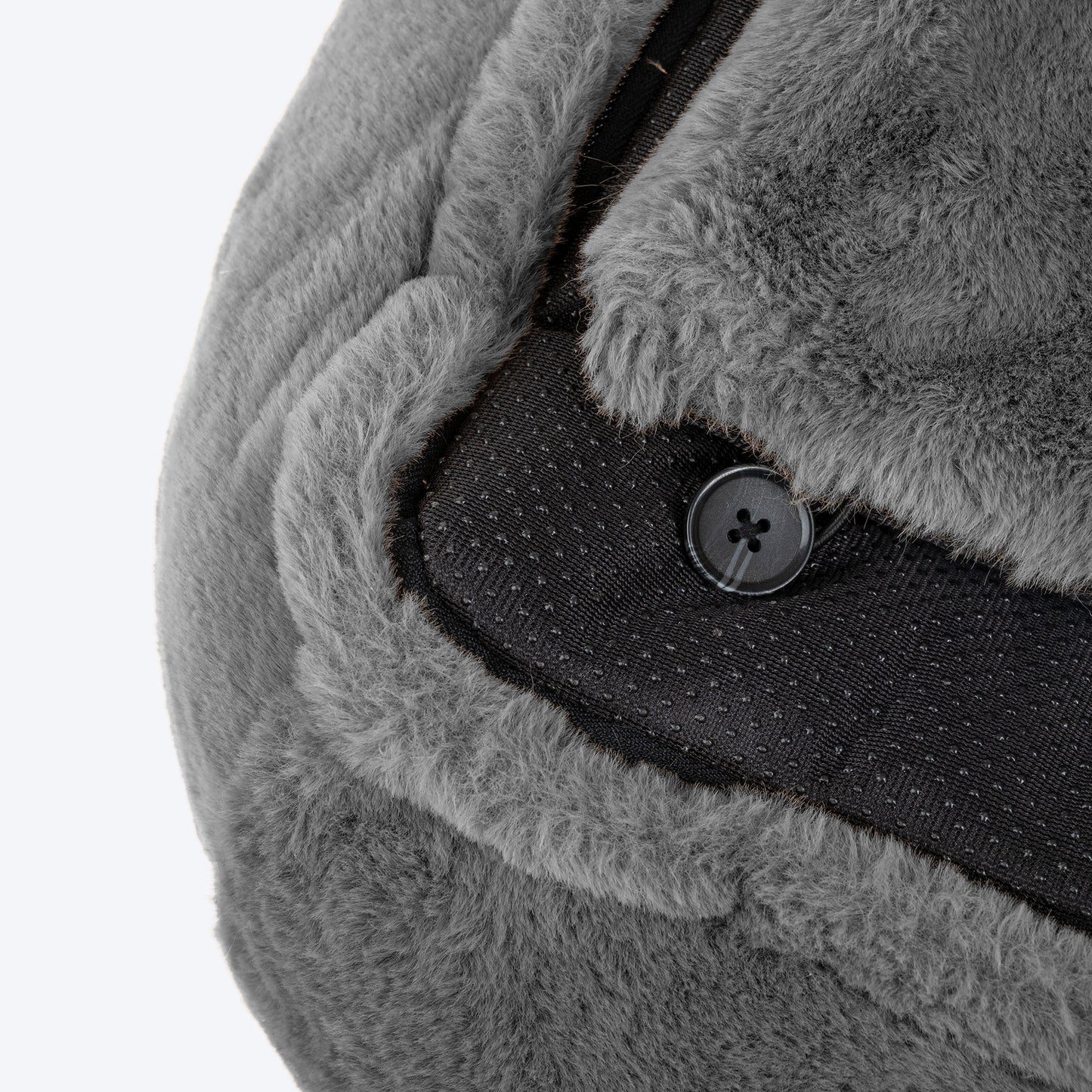 HUFT Made To Order Fluffy Dreams Sofa Protector For Dog - Dark Grey