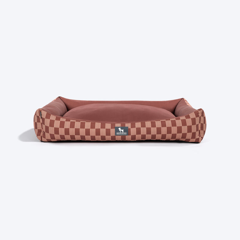 HUFT Walnut Weave Lounger Bed For Dog - Brown - Heads Up For Tails