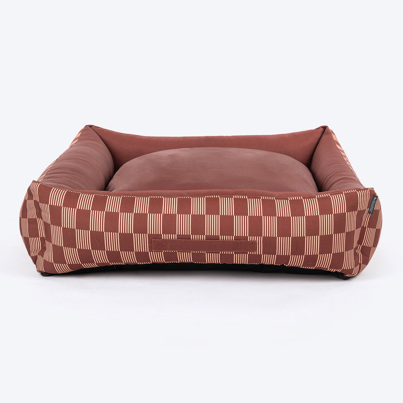 HUFT Walnut Weave Lounger Bed For Dog - Brown - Heads Up For Tails