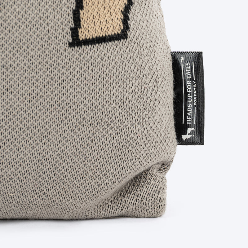 HUFT Jolly Doggie Cushion for Pet Lovers - Heads Up For Tails