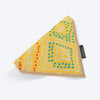 HUFT Festive Bandhej Bling Dog Bandana - Yellow - Heads Up For Tails