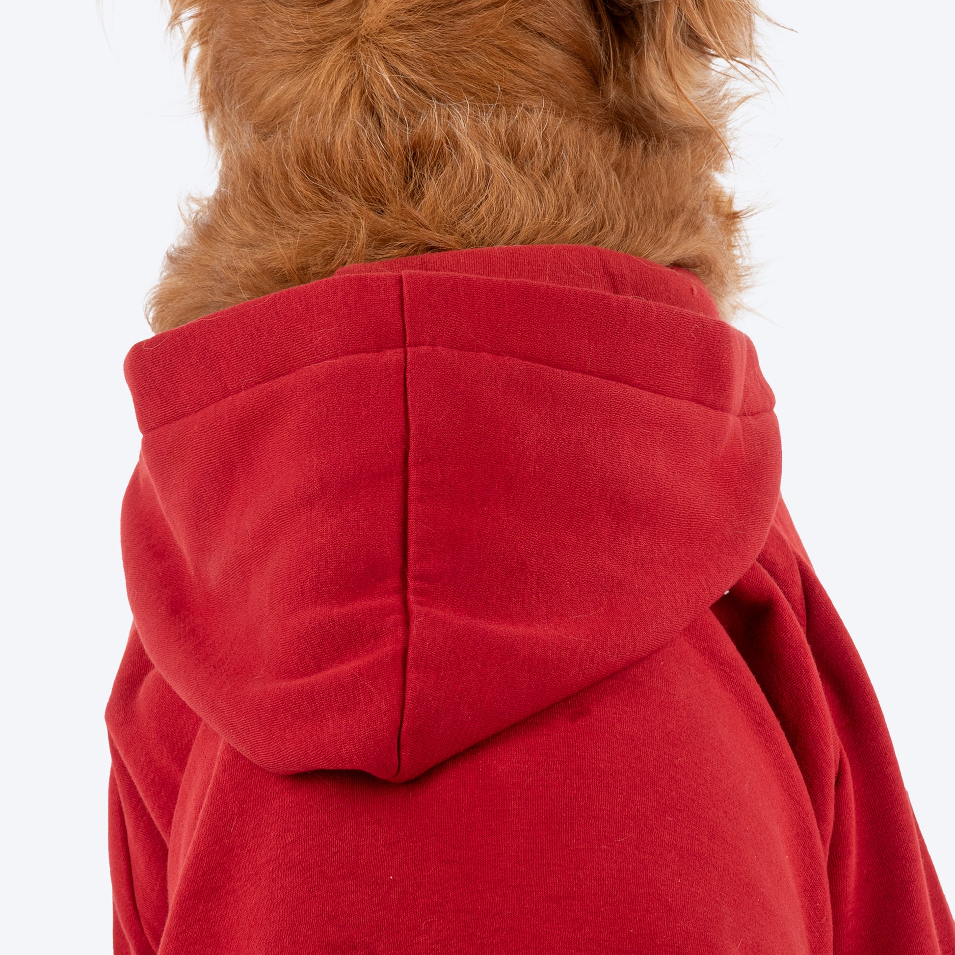 HUFT Cherry Sweet Sweatshirt With Hood For Big Dog - Red - Heads Up For Tails