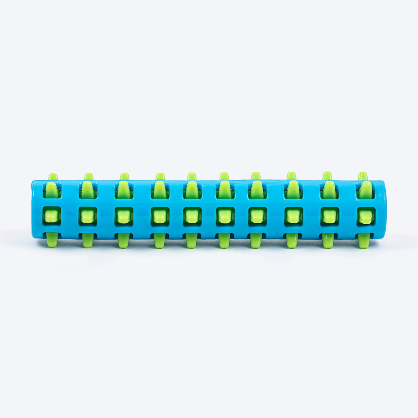 TLC SpikeRoll Chew Toy For Dog - Green & Blue - Heads Up For Tails