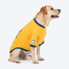 HUFT Drool Is Cool T-Shirt For Dog - Yellow - Heads Up For Tails