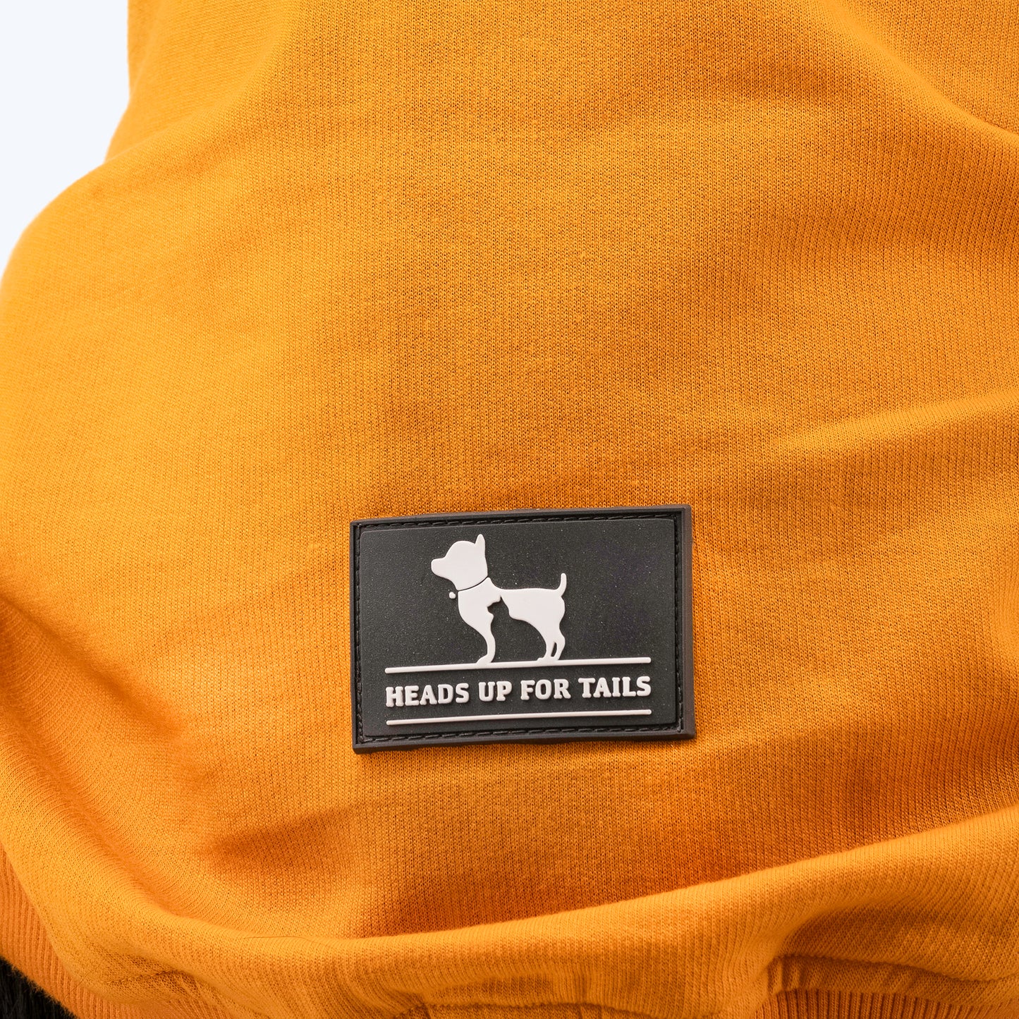 HUFT Colour Block Hoodie Sweatshirt For Pets- Mustard - Heads Up For Tails