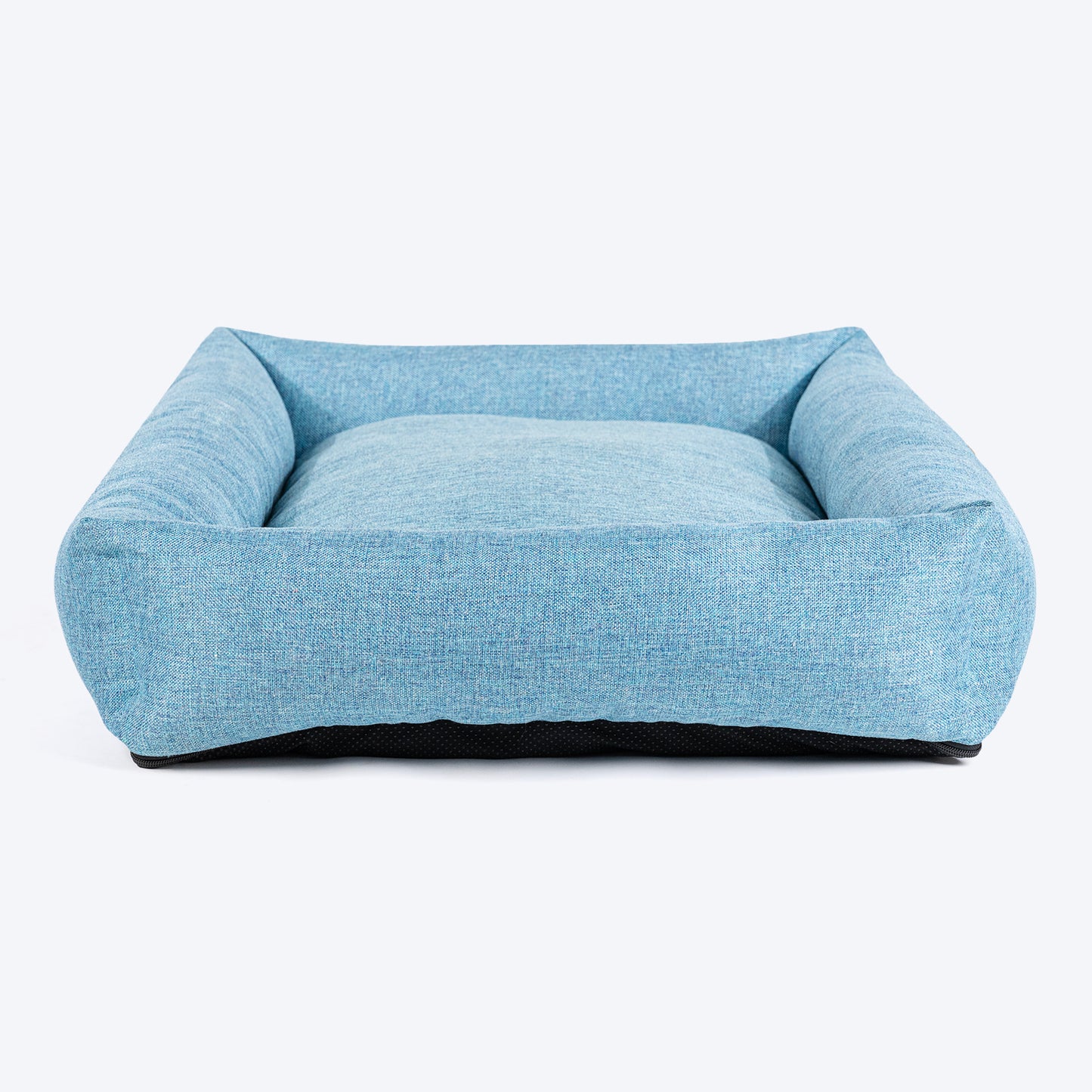 TLC Nesting Nook Bed For Dog - Aqua Blue - Heads Up For Tails