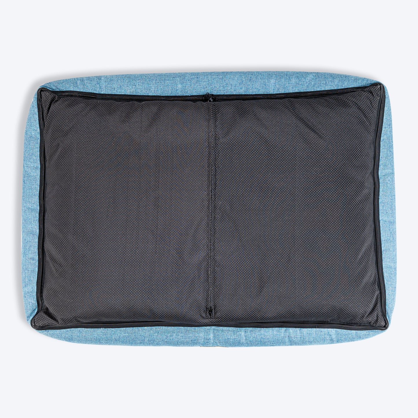 TLC Nesting Nook Bed For Dog - Aqua Blue - Heads Up For Tails
