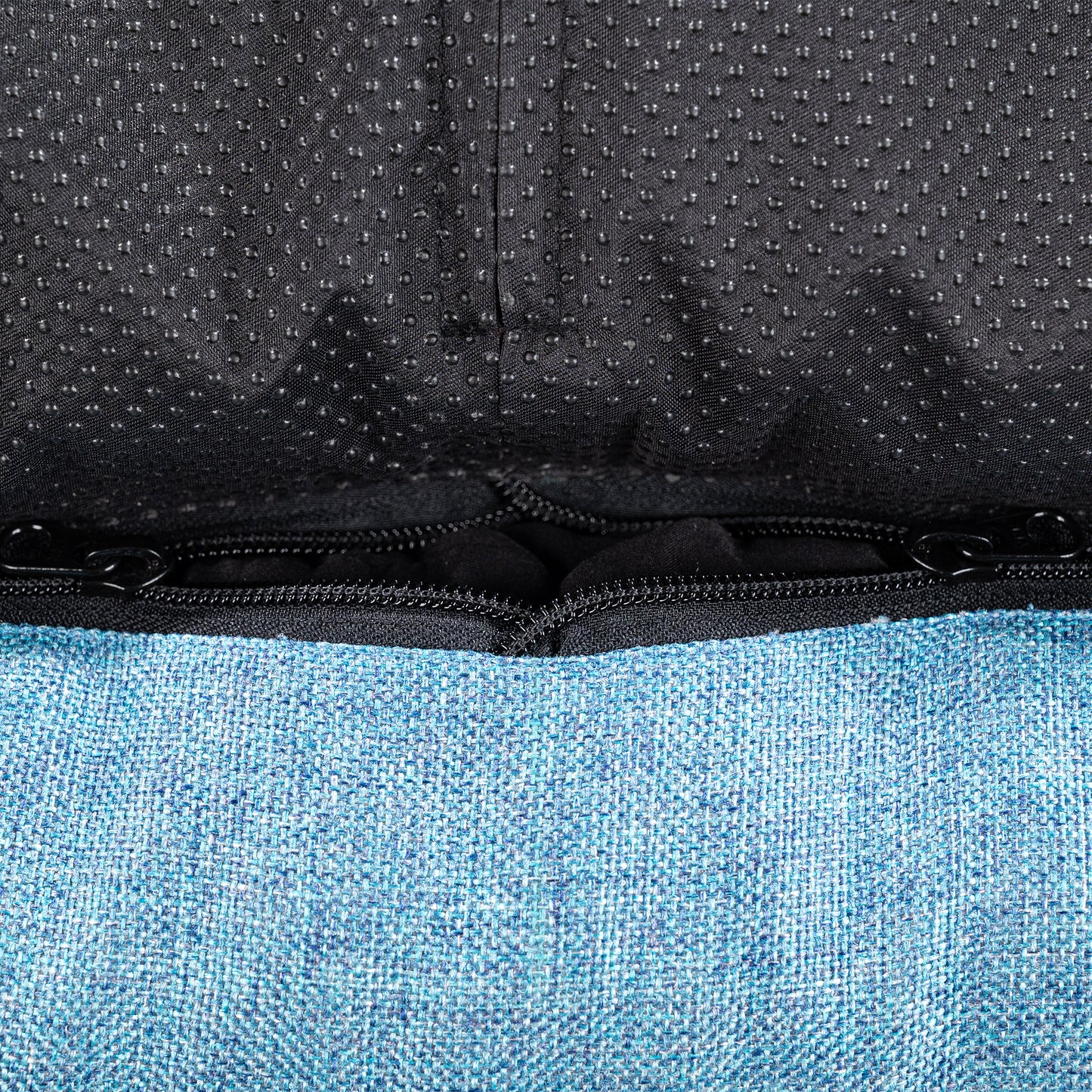 TLC Nesting Nook Bed For Dog - Aqua Blue - Heads Up For Tails