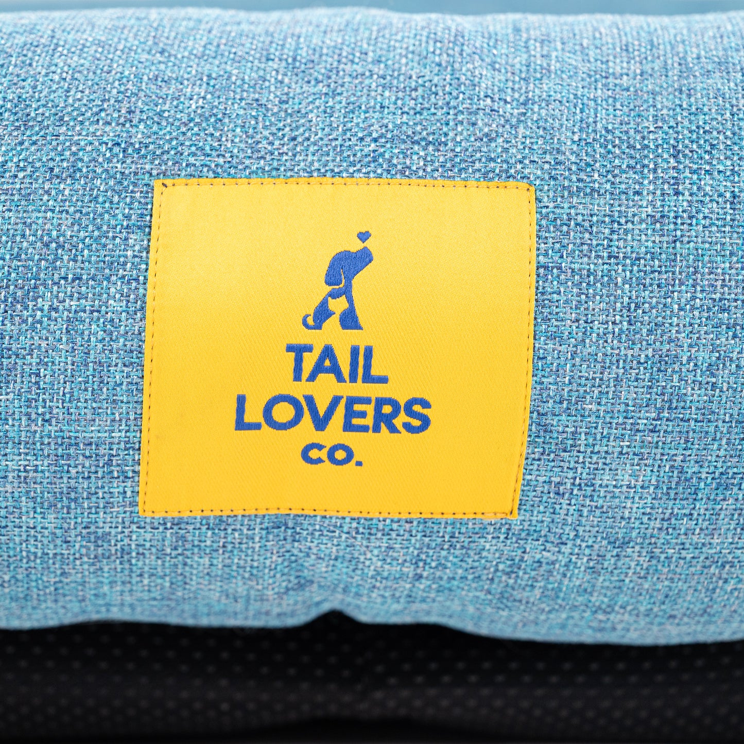 TLC Nesting Nook Bed For Dog - Aqua Blue - Heads Up For Tails