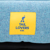TLC Nesting Nook Bed For Dog - Aqua Blue - Heads Up For Tails
