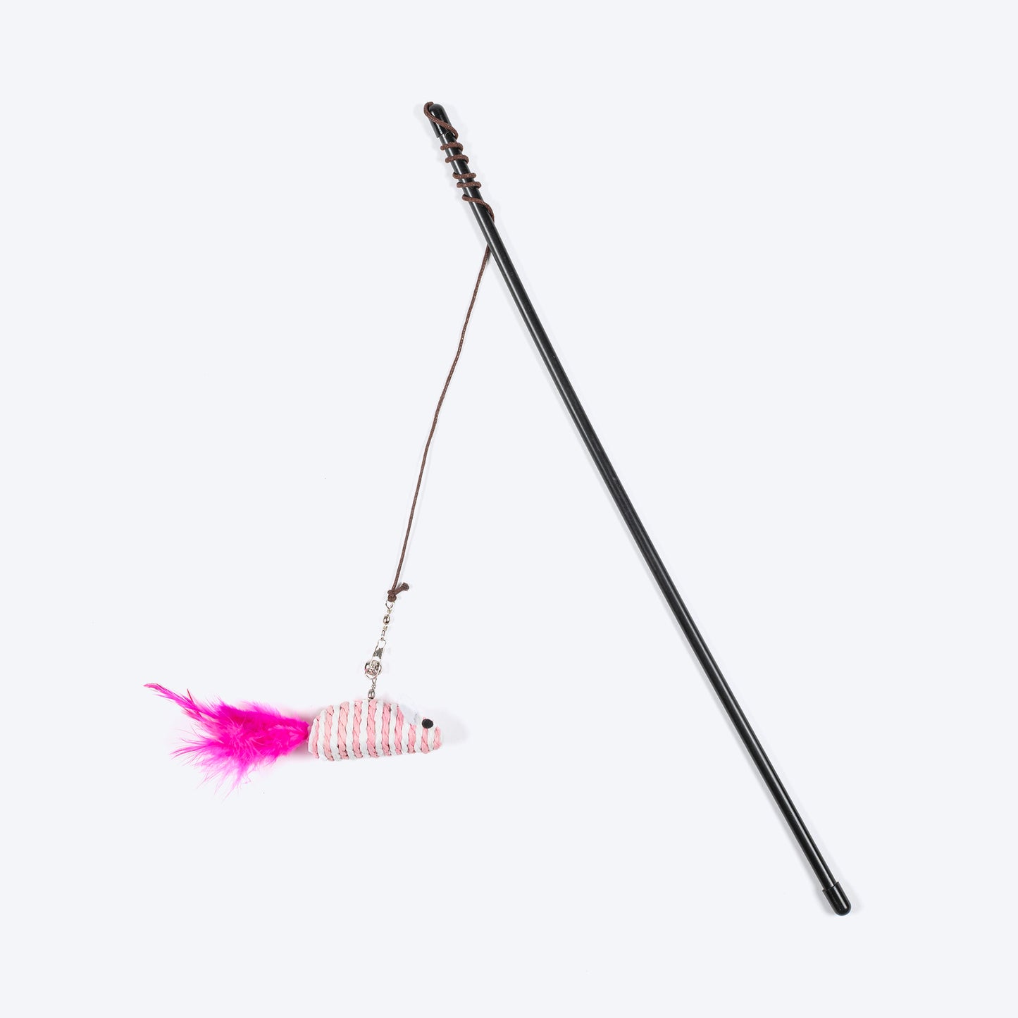 TLC Pawfect Trio 3 In 1 Wand Toy For Cat - Pink - Heads Up For Tails