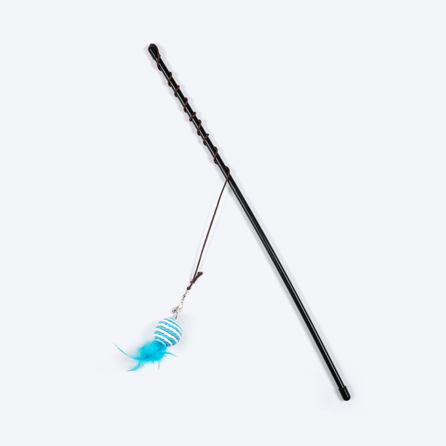 TLC Sisal Flicker 3 In 1 Wand Toy For Cat - Multicolor - Heads Up For Tails