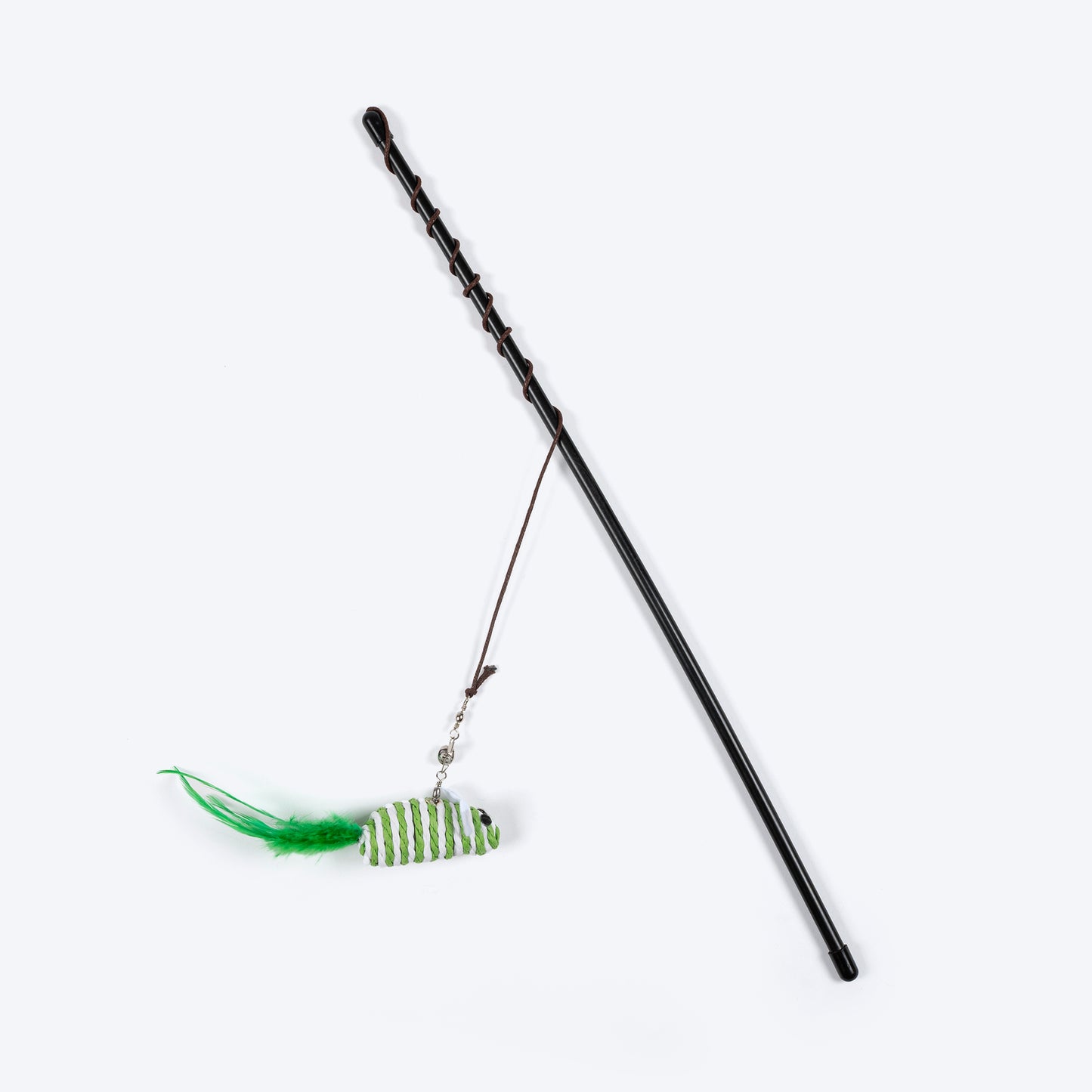 TLC Sisal Flicker 3 In 1 Wand Toy For Cat - Multicolor - Heads Up For Tails