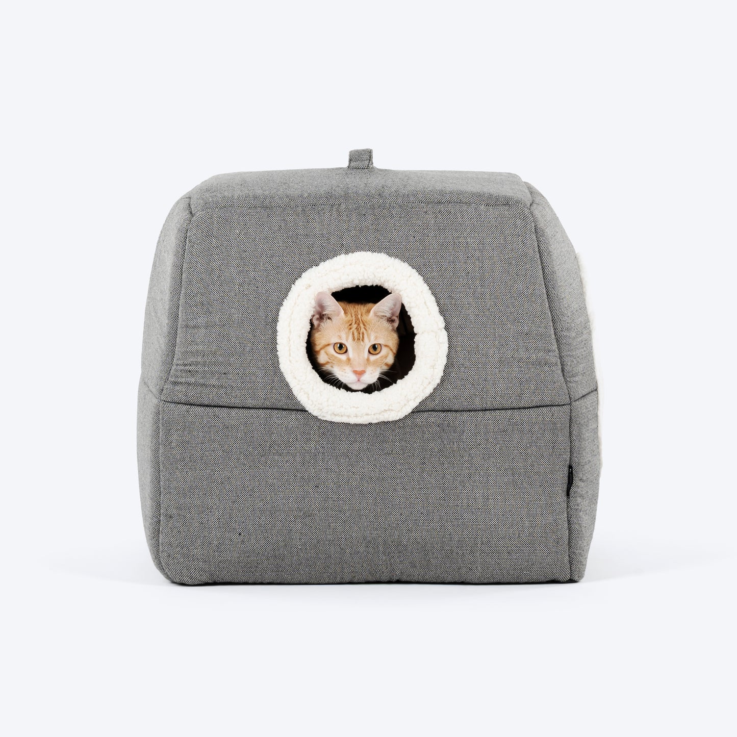 HUFT Furbulous Tent Bed For Cat - Grey - Heads Up For Tails
