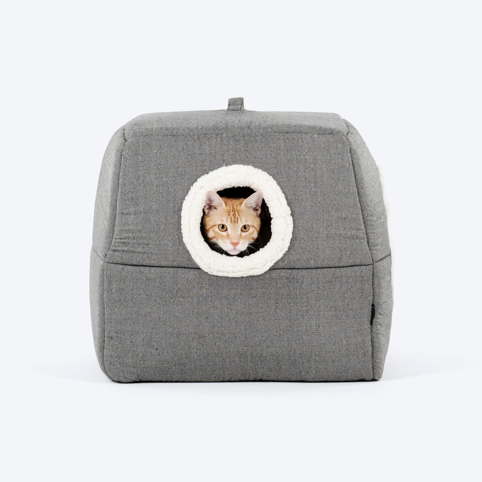 HUFT Furbulous Tent Bed For Cat - Grey - Heads Up For Tails