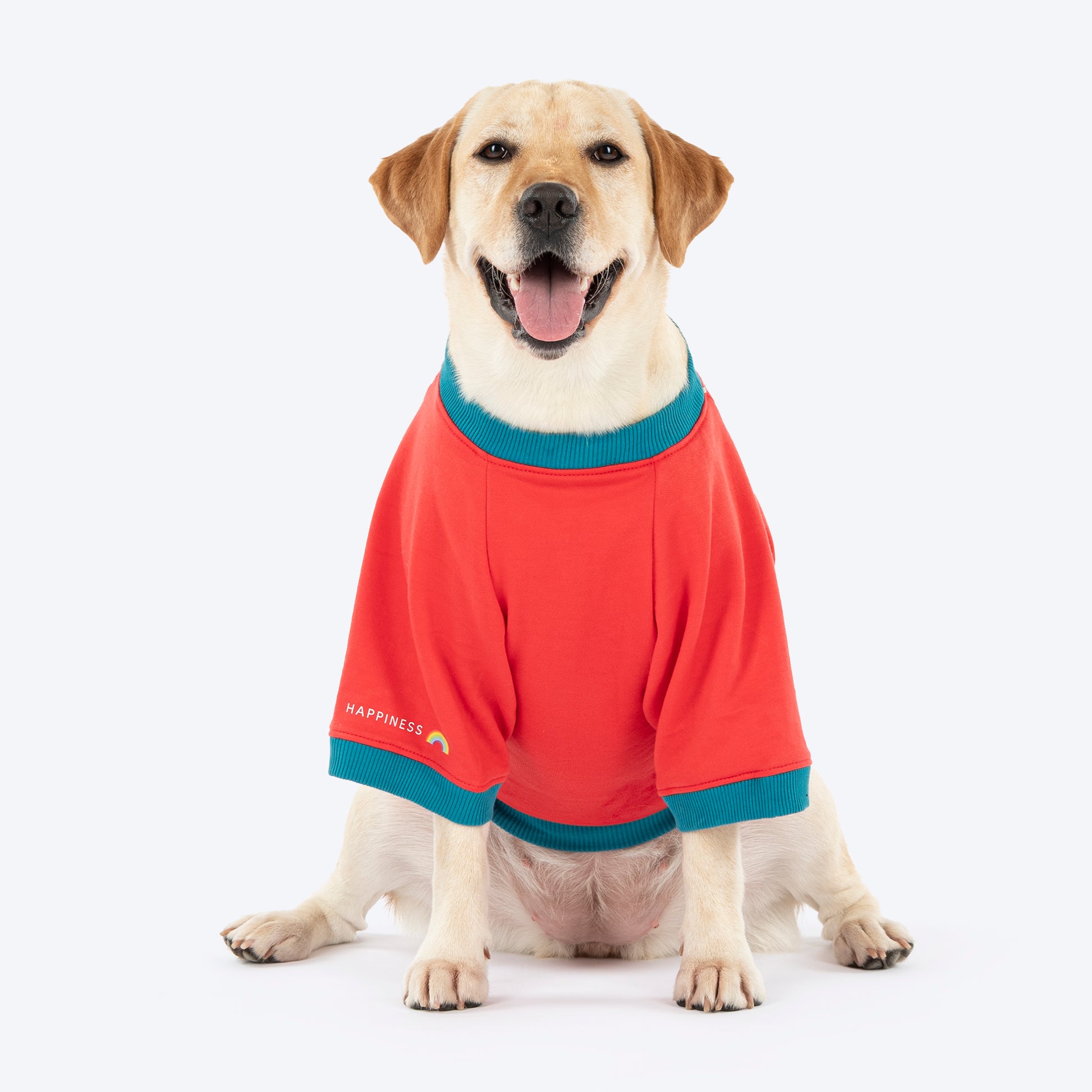 HUFT Pup Parade Sweatshirt For Big Dog - Red - Heads Up For Tails