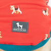 HUFT Pup Parade Sweatshirt For Big Dog - Red - Heads Up For Tails