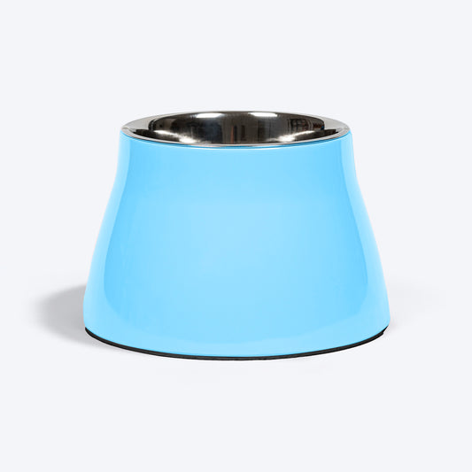HUFT Elevated Bowl For Dog - Light Blue - M