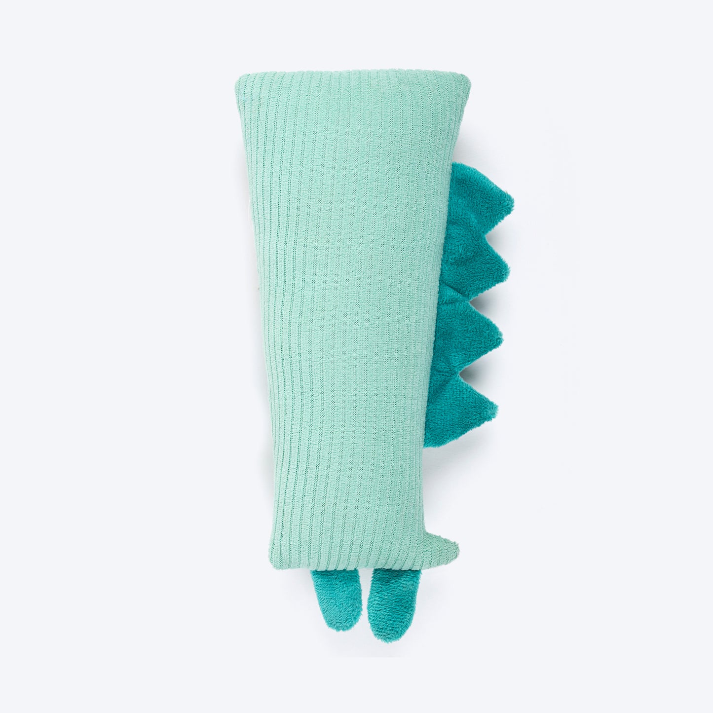 HUFT Cookie Nomster Squeaky Plush Toy For Dog - Light Turquoise - Heads Up For Tails