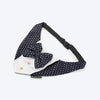 HUFT Shahi Paws Tuxedo Bandana For Dog - Blue - Heads Up For Tails