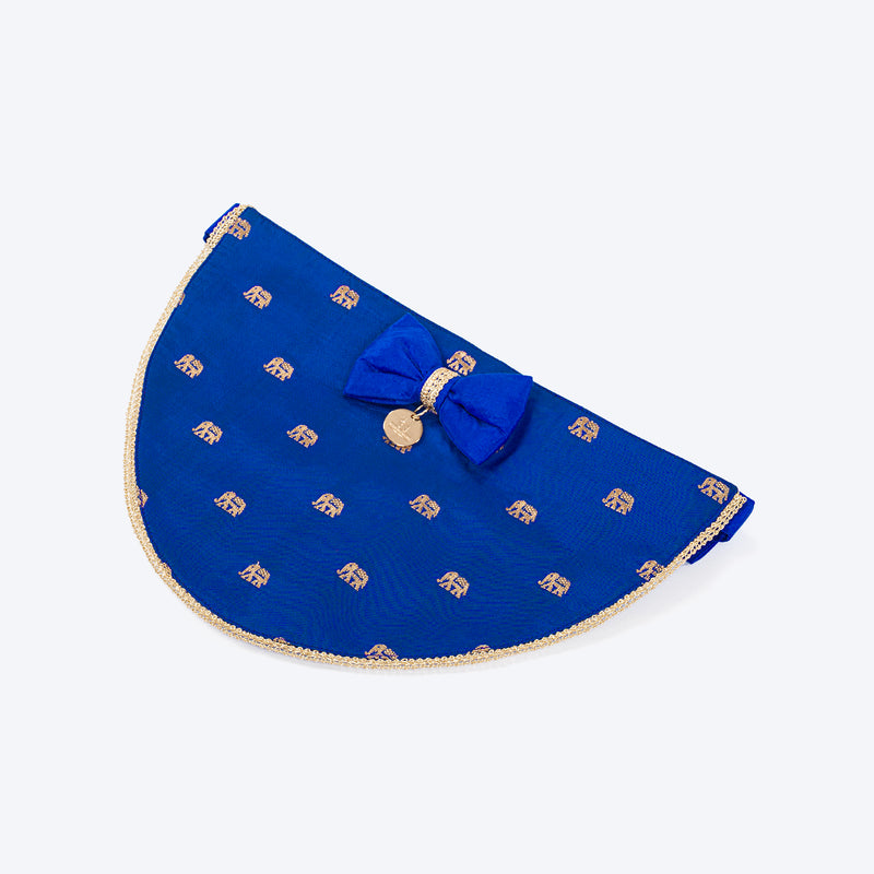 HUFT Royal Elephant Bandana For Dog - Royal Blue - Heads Up For Tails