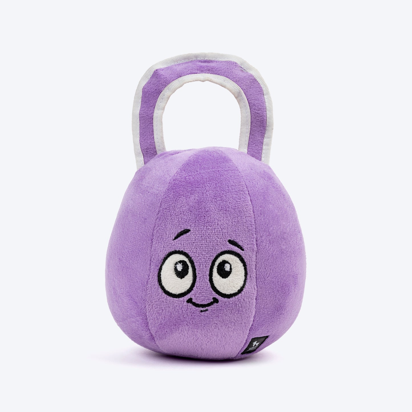 HUFT Pumped Puppers Squeaky Plush Toy For Dog - Purple - Heads Up For Tails