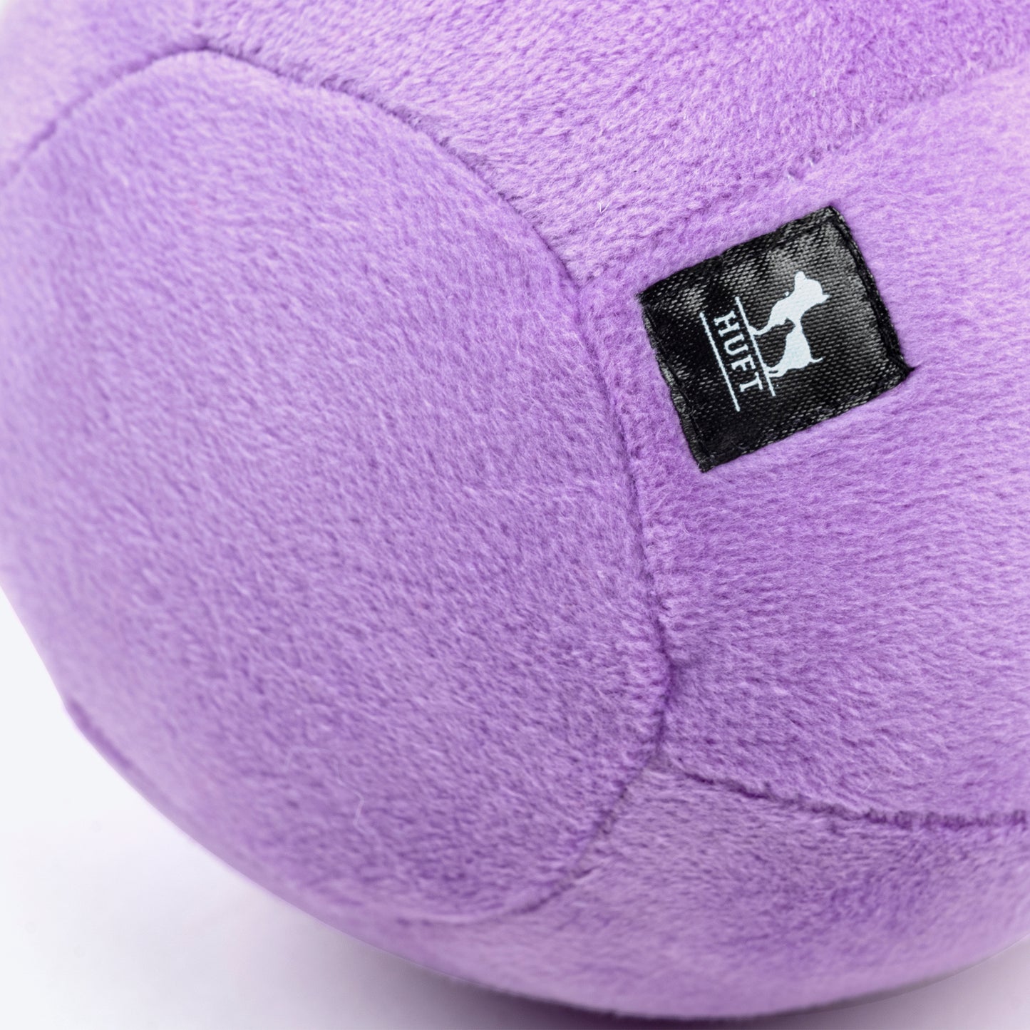 HUFT Pumped Puppers Squeaky Plush Toy For Dog - Purple - Heads Up For Tails