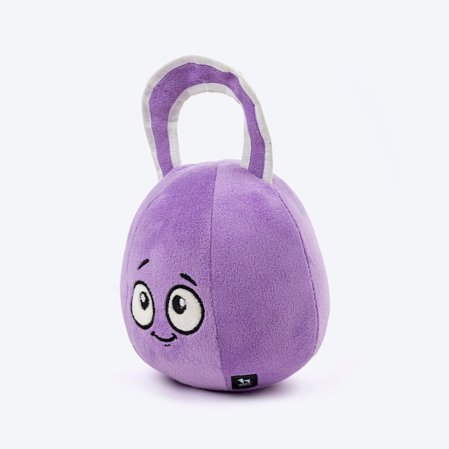 HUFT Pumped Puppers Squeaky Plush Toy For Dog - Purple - Heads Up For Tails