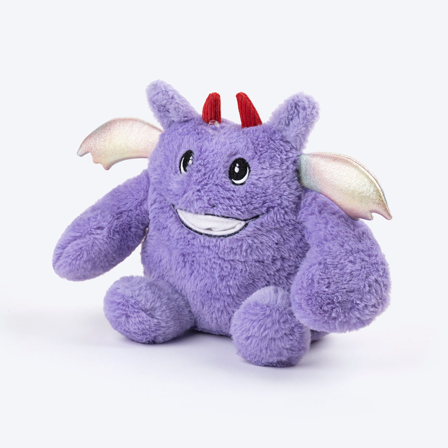 HUFT Purply-Boo With Squeaky Cuddle Plush Toy For Dog - Purple - Heads Up For Tails