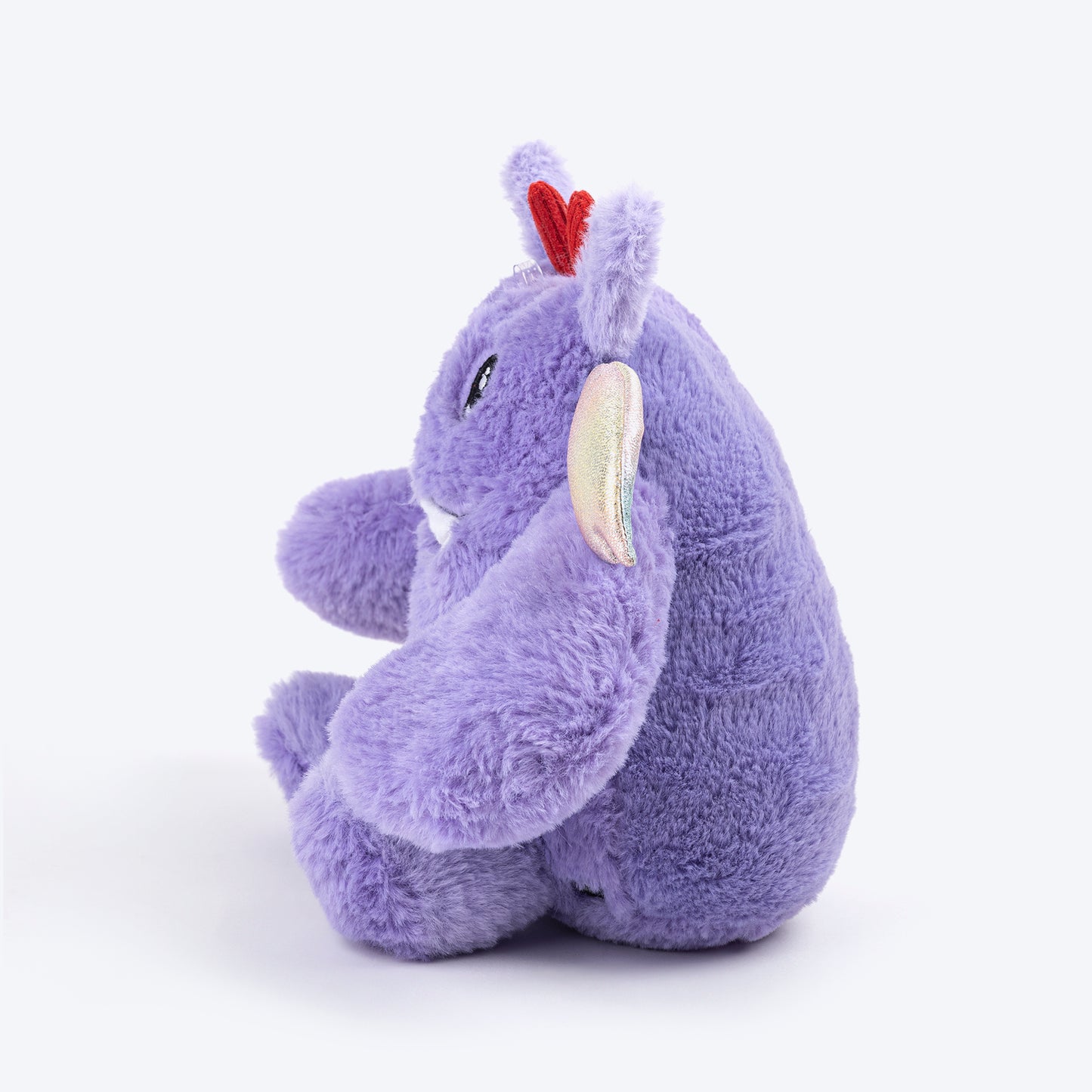HUFT Purply-Boo With Squeaky Cuddle Plush Toy For Dog - Purple - Heads Up For Tails