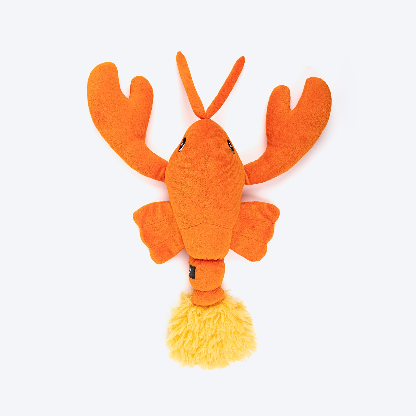 HUFT Scorpie Snugglebug Squeaky Plush Toy For Dog - Orange - Heads Up For Tails