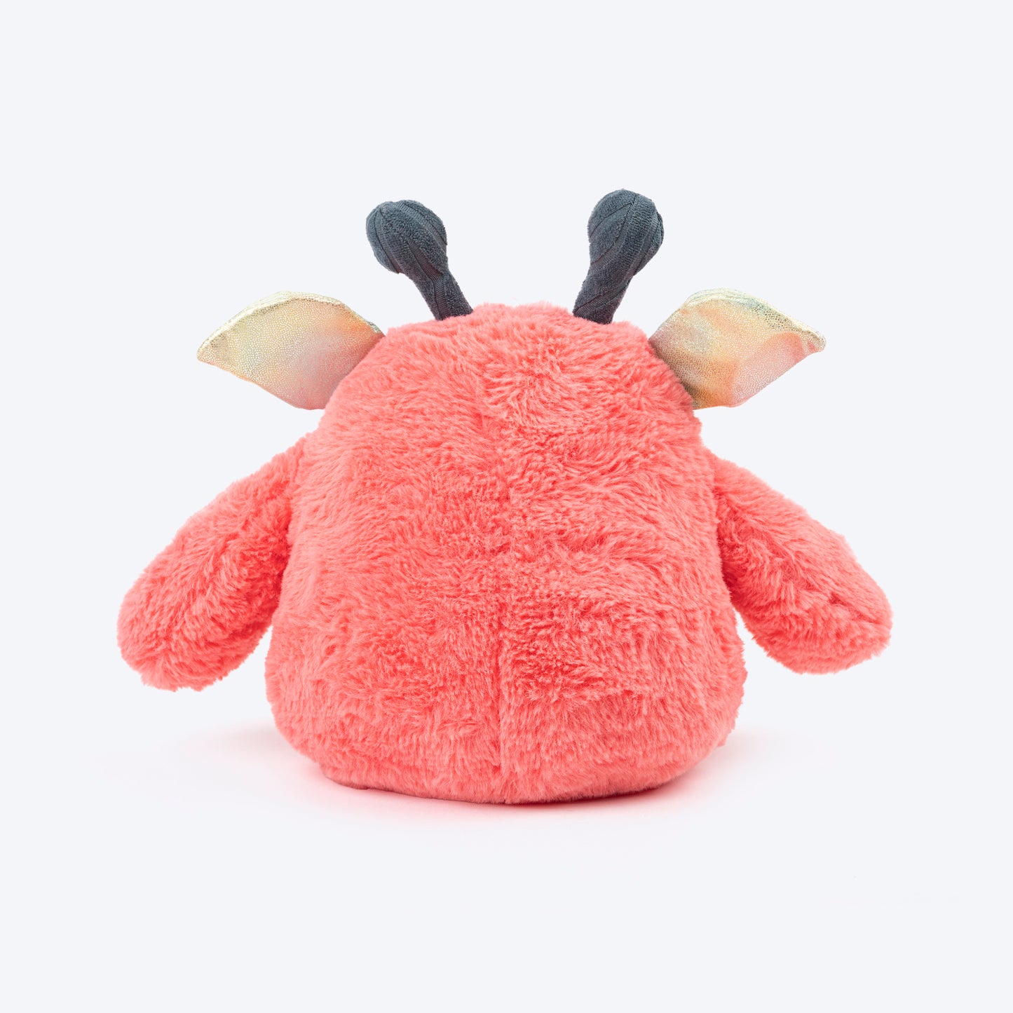 HUFT Pinka-Boo Squeaky Cuddle Plush Toy For Dog - Pink - Heads Up For Tails