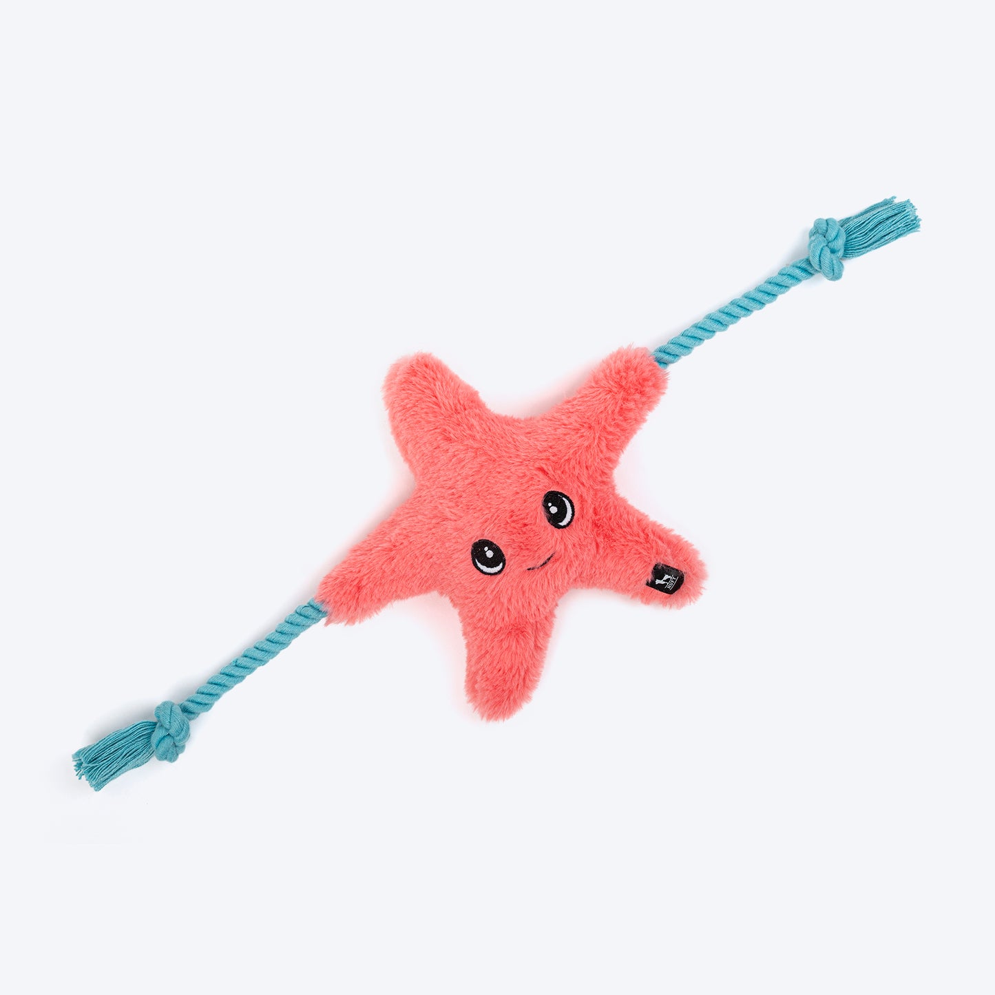 HUFT Sandy The Starfish Squeaky Plush Toy For Dog - Pink - Heads Up For Tails