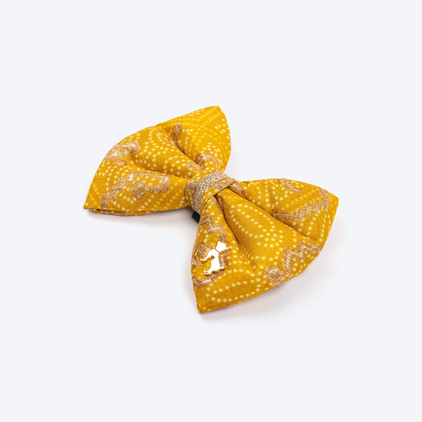 HUFT Noori Bow Tie For Dog - Yellow - Heads Up For Tails