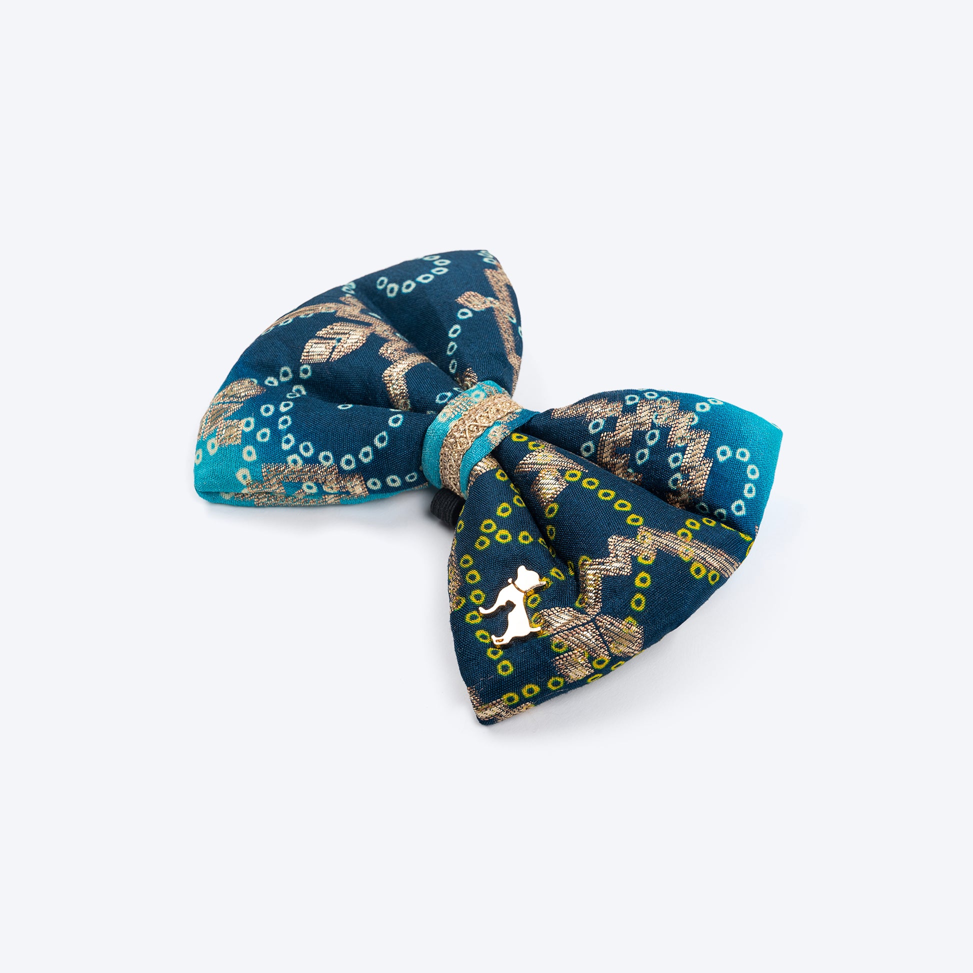 HUFT Noori Bow Tie For Dog - Blue - Heads Up For Tails