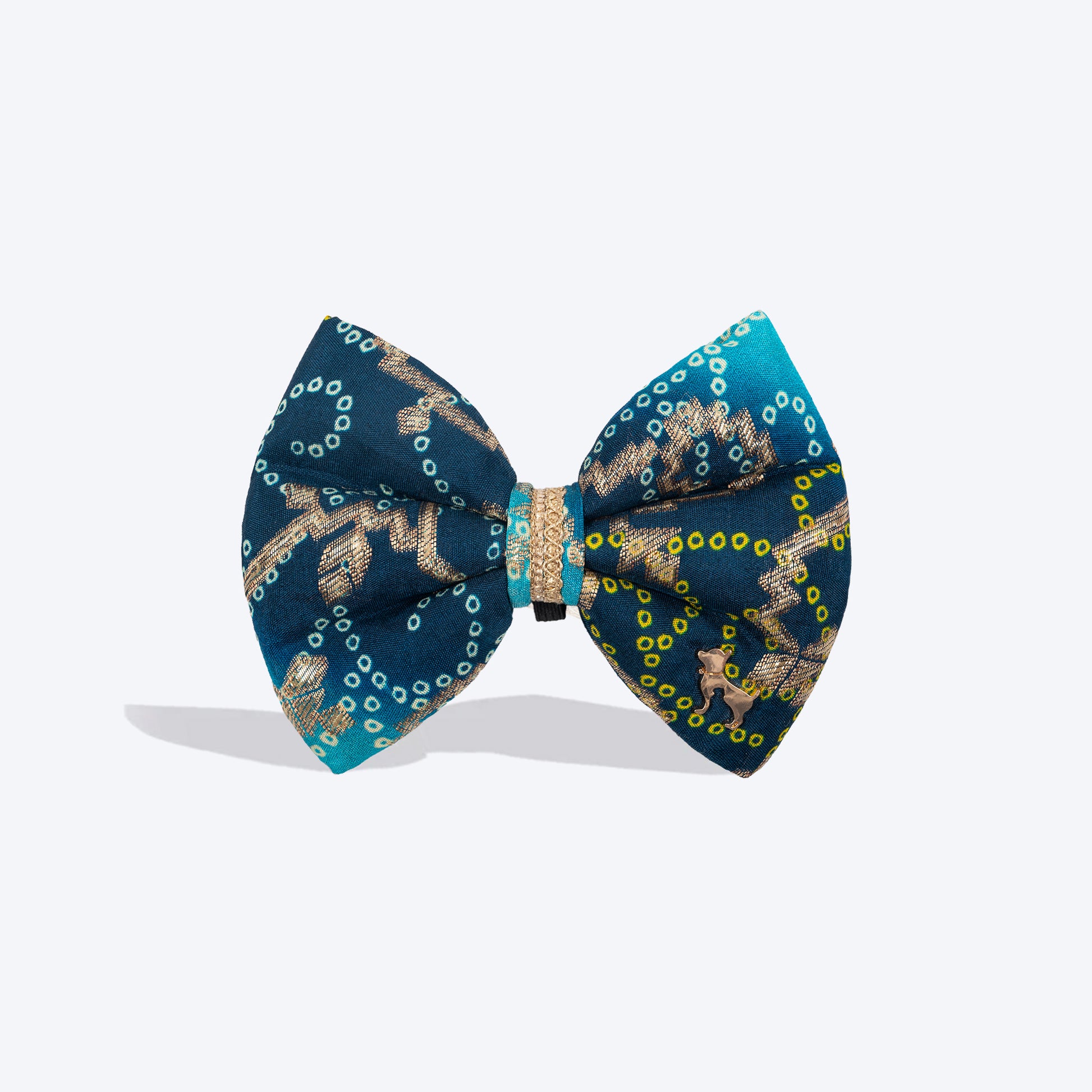 HUFT Noori Bow Tie For Dog - Blue - Heads Up For Tails