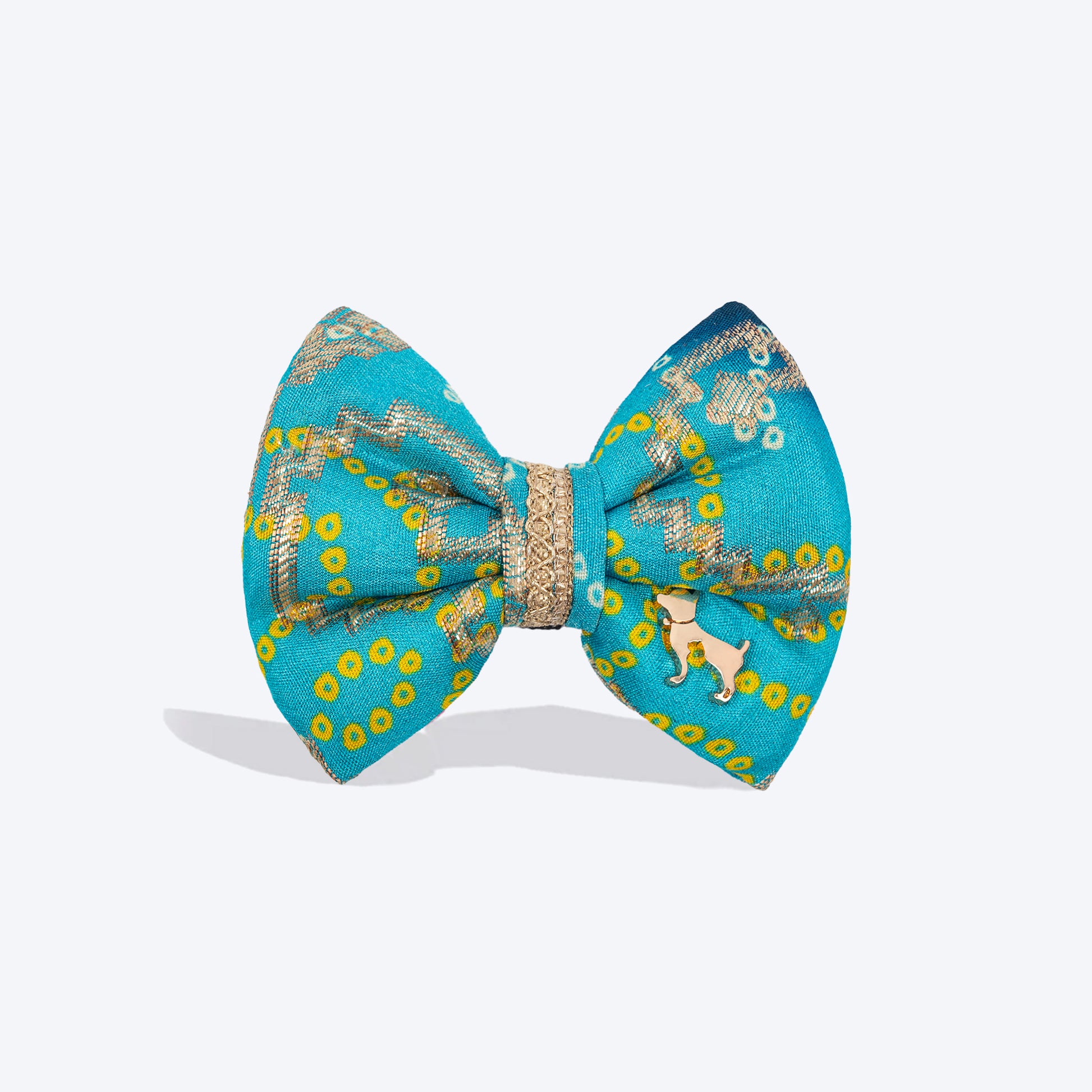 HUFT Noori Bow Tie For Dog - Blue - Heads Up For Tails