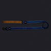 Dash Dog Dual Handle Leash For Dog - Royal Blue & Yellow