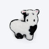 HUFT Mister Mooster Squeaky Cuddle Plush Toy For Dog - Black & White - Heads Up For Tails