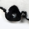 HUFT Mister Mooster Squeaky Cuddle Plush Toy For Dog - Black & White - Heads Up For Tails