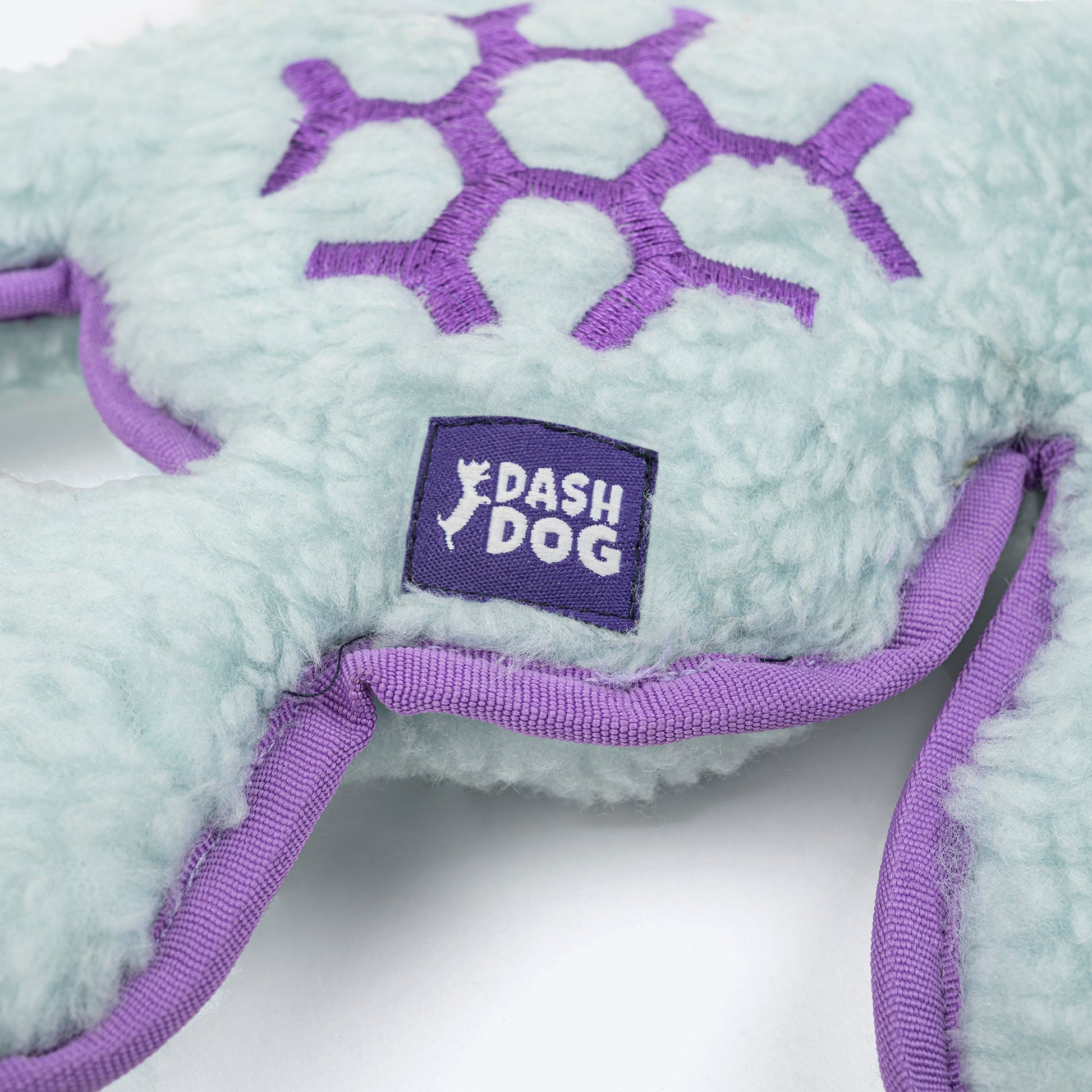 Dash Dog Tortie The Turtle Squeaky Plush Toy For Dog - Green - Heads Up For Tails