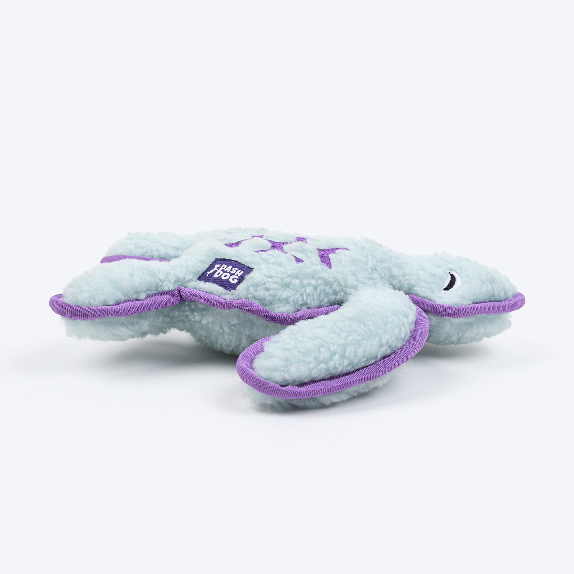 Dash Dog Tortie The Turtle Squeaky Plush Toy For Dog - Green - Heads Up For Tails