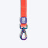 Dash Dog Dual Handle Leash For Dog - Red & Purple