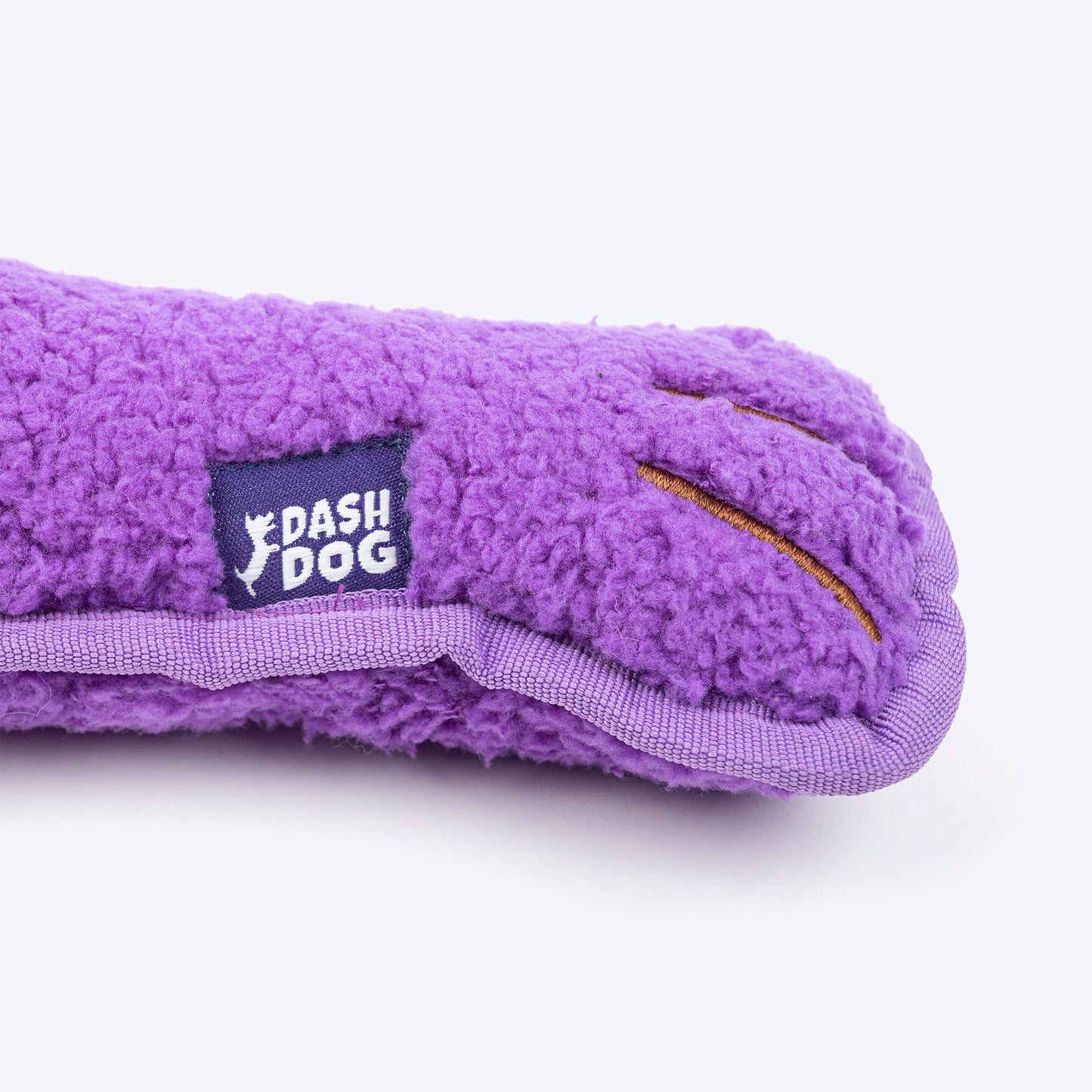 Dash Dog Silly Sea Lion Squeaky Plush Toy For Dog - Purple - Heads Up For Tails